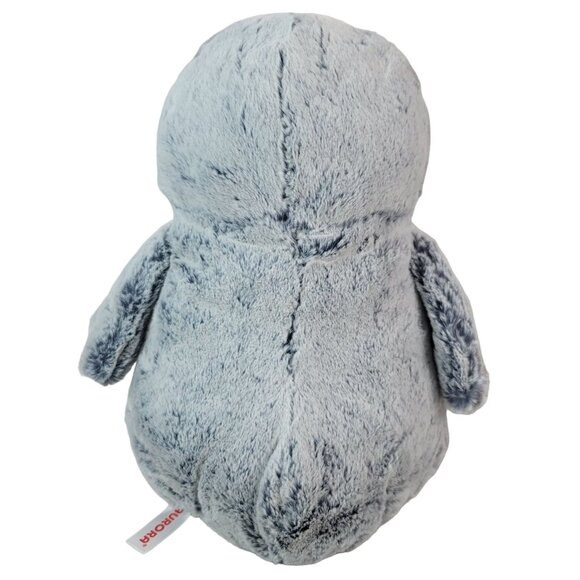 Aurora Penguin Stuffed Animal Plush Gray White 11.5" Floppy Wing Arctic Zoo 2016 - Picture 4 of 10